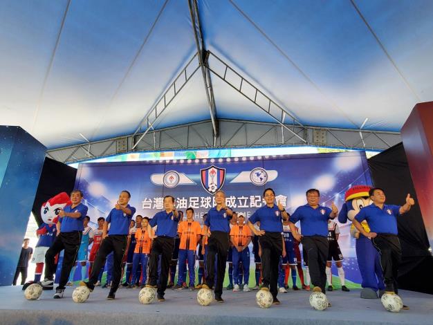 台灣中油足球隊成立  向世界宣告「我們來了！」