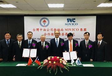 A Memorandum of Cooperation between CPC Corporation, Taiwan and SOVICO Group of Vietnam.