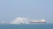 中油公司開啟運氣新里程 大型（Q-FLEX）LNG船27年首次停靠永安港卸收