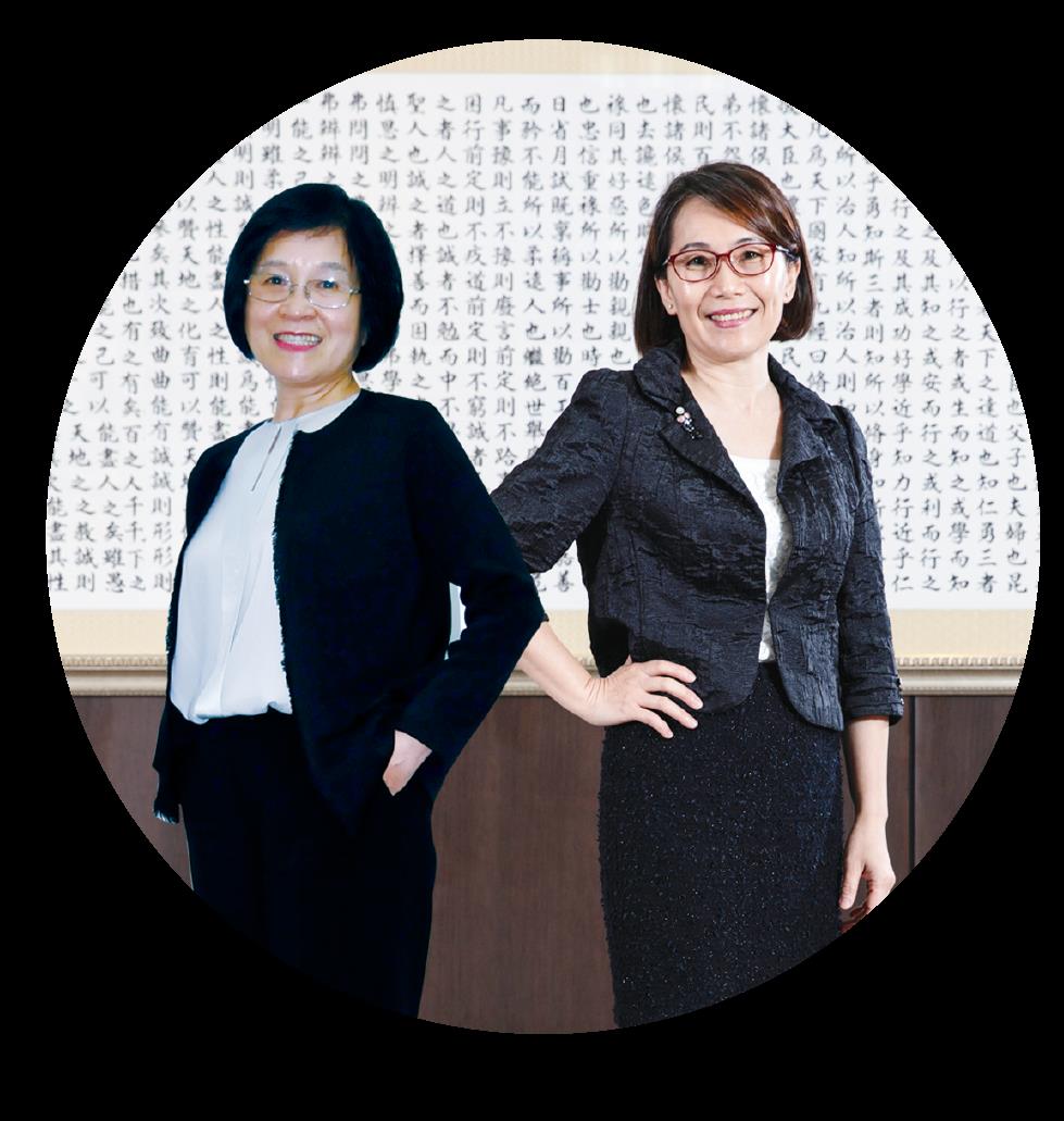 台灣中油公司兩位女性副總經理