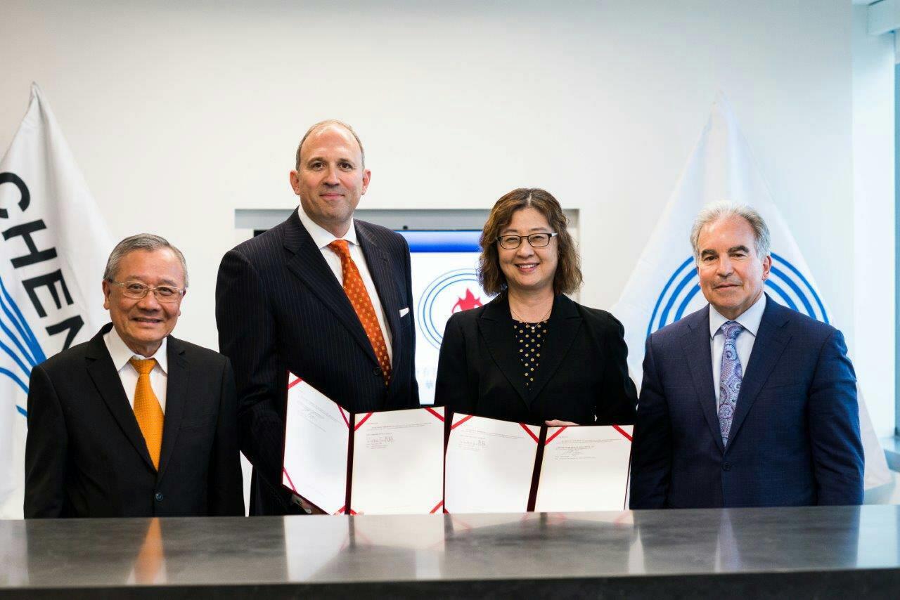 CPC Corporation, Taiwan (CPC) and the US-based Cheniere Energy, Inc. (Cheniere) signed a Heads of Agreement (HOA) for a 25-year LNG sales and purchase cooperation. CPC Corporation, Taiwan (CPC) and the US-based Cheniere Energy, Inc. (Cheniere) signed a Heads of Agreement (HOA) for a 25-year LNG sales and purchase cooperation.